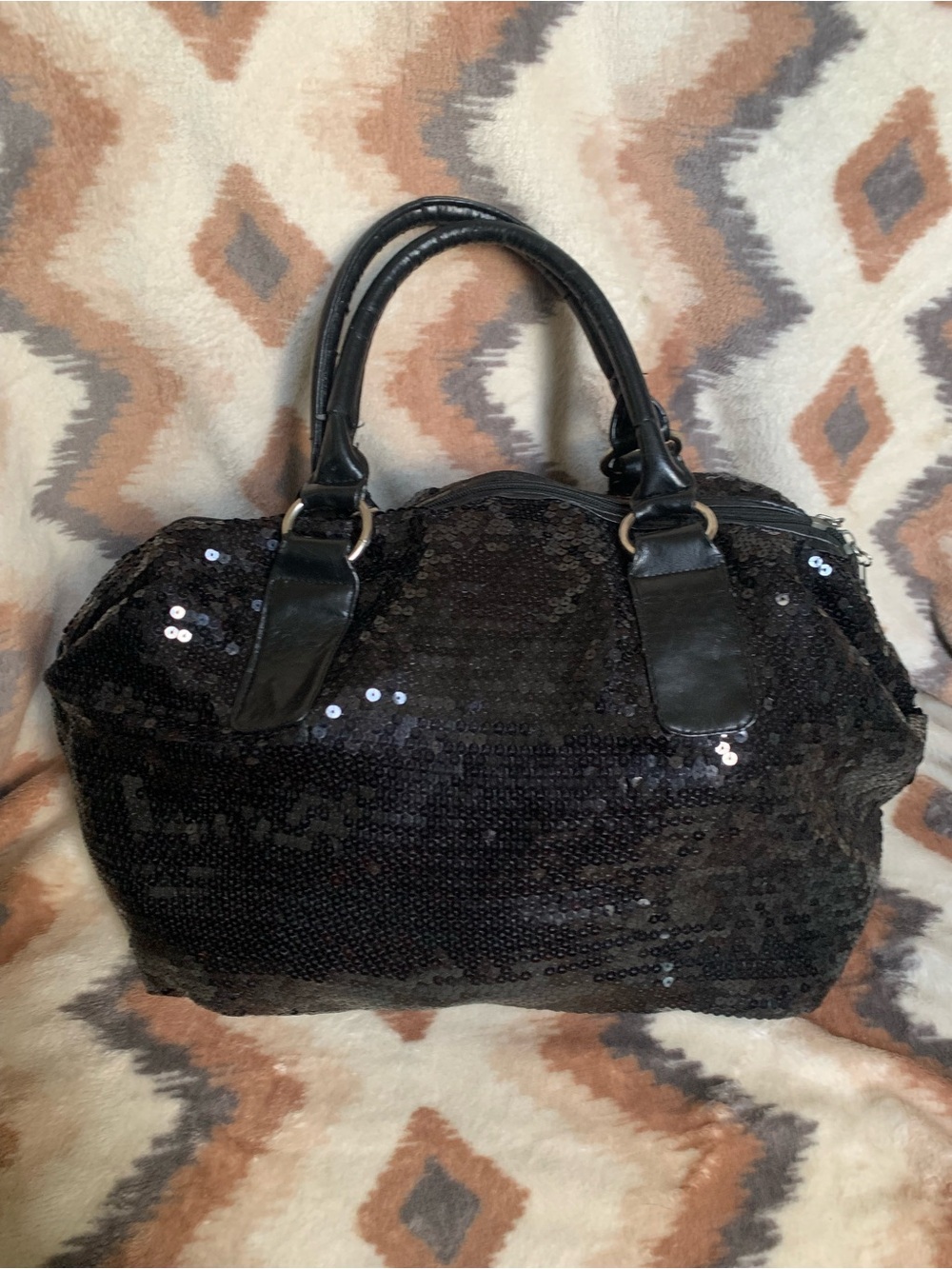Sparkling black purse - Picture 2 of 3